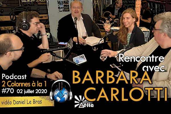 2 Colonnes à la 1 – 70 – « Barbara Carlotti – 29 juin 2020 – Podcast