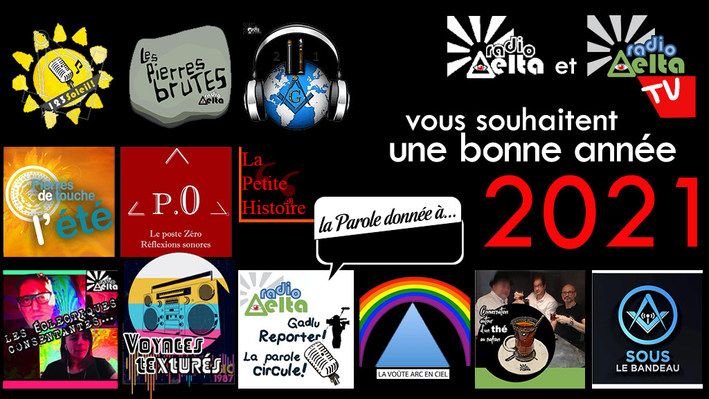 RadioDelta vous souhaite une trrrèèès bonne année 2021 !